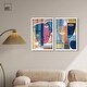 preview thumbnail 27 of 41, Abstract Mask Series Living Room Set Shadowbox Print by Art Remedy