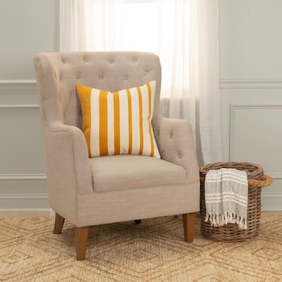 Rizzy Home Transitional Poly Filled Pillow - 20" x 20"