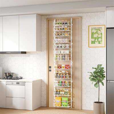 Over the Door Pantry Organizer Over the Door - 16.53"D x 4.72"W x 78.74"H
