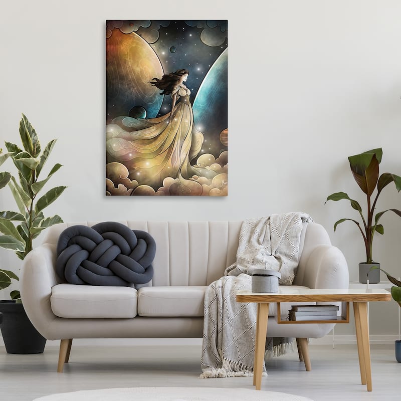 Stupell Heir of Heaven Portrait Canvas Wall Art Design By Mandie Manzano