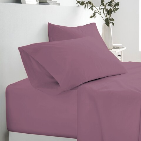 EnvioHome Premium Cotton Luxury Super Soft Breathable Solid Pillowcase