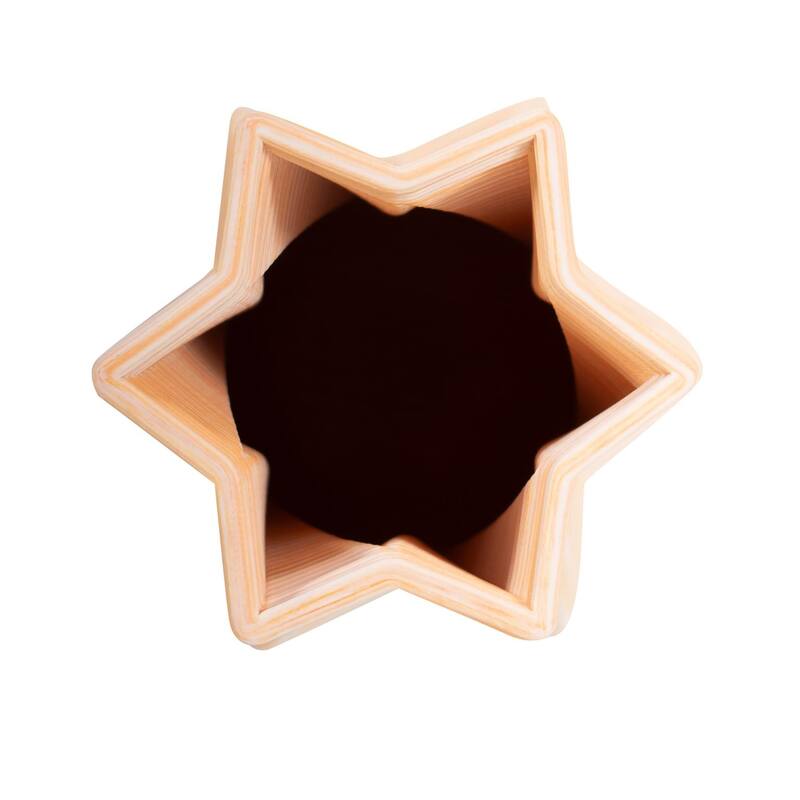 Linnet Grooved Vase- Short