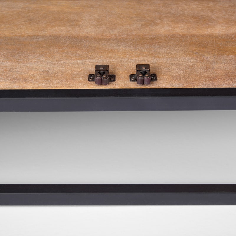 Sloan Dark Brown Solid Wood Sideboard - 80.0L x 17.0Wx 36.0H