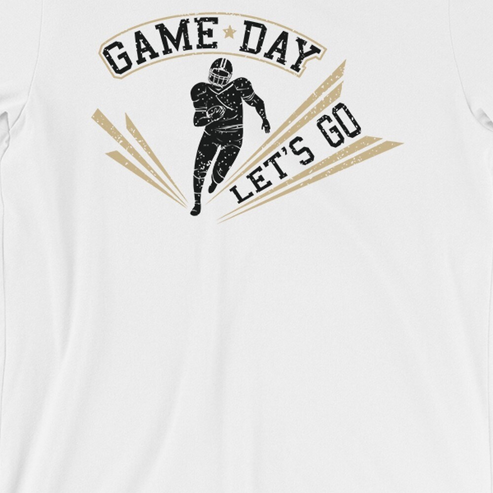 Shop Game Day For New Orleans Tshirt Mens White Funny Football Tee