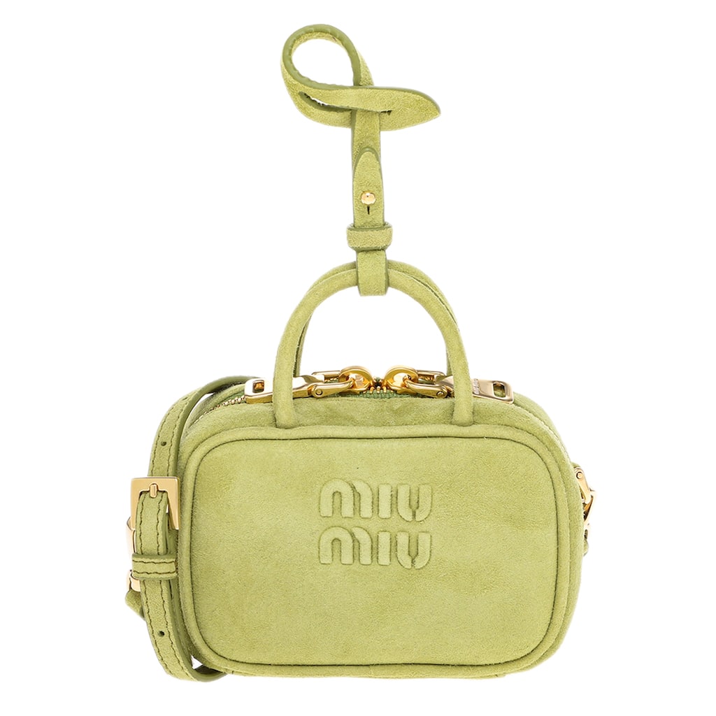 Miu Miu Beau Micro Bag in Suede