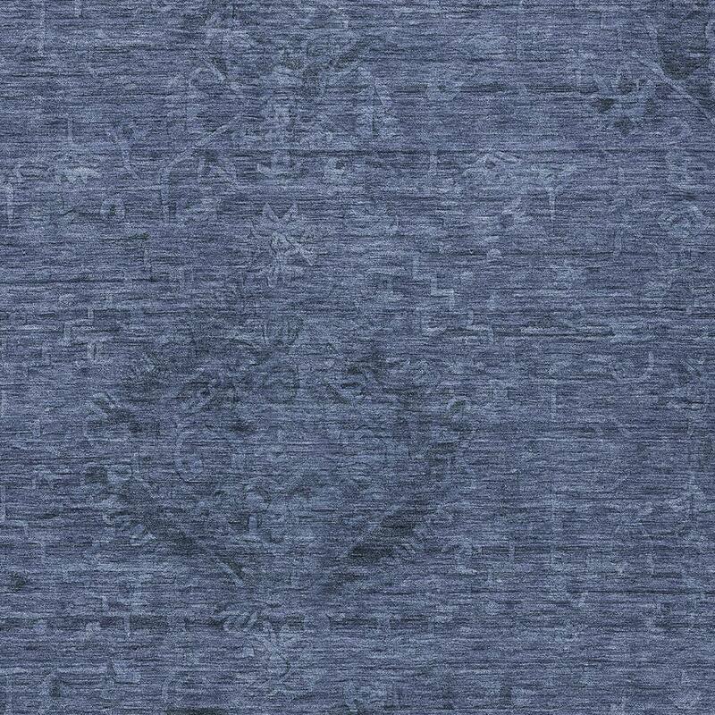 HomeRoots Floral Traditional Rectangle Outdoor Rug
