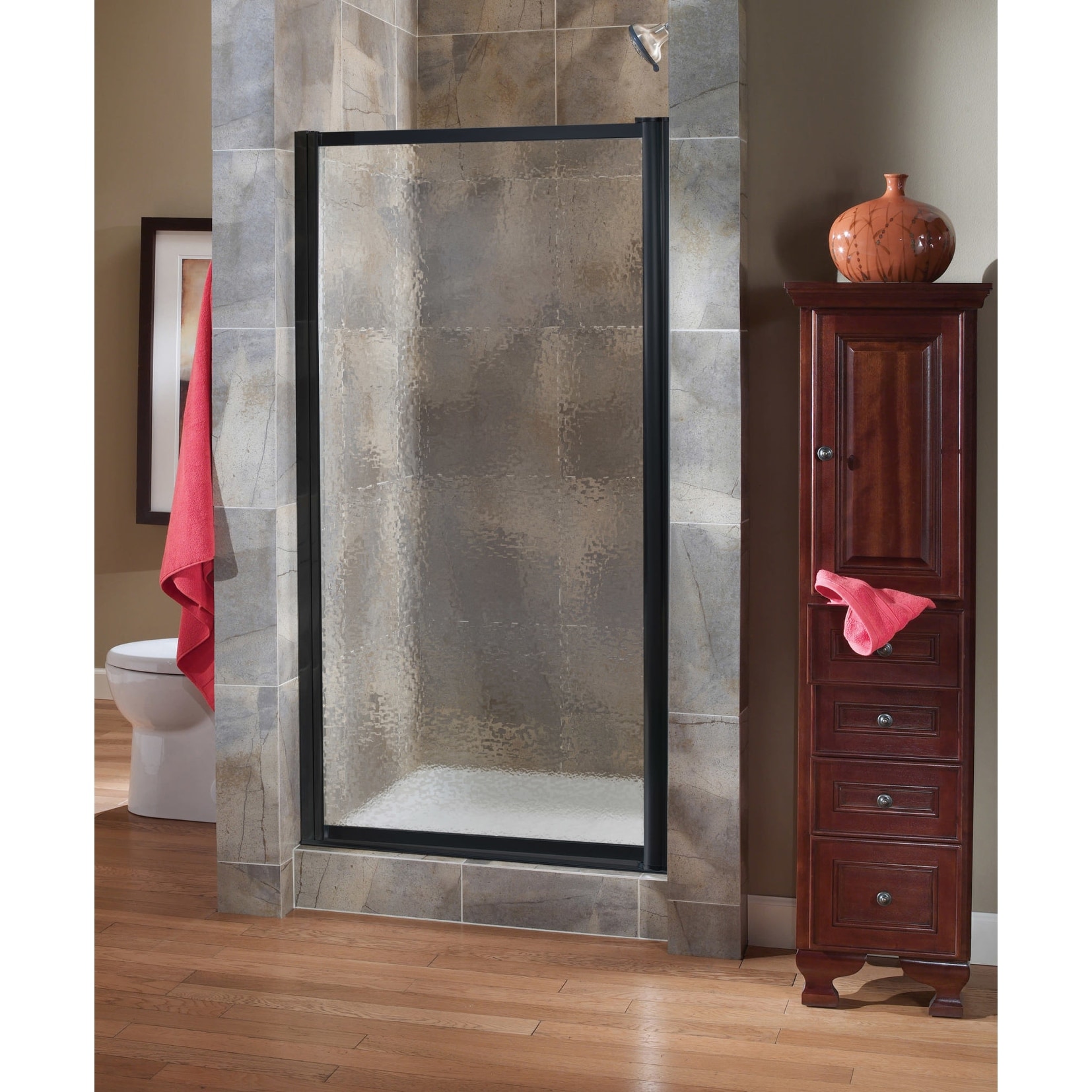 CRAFT + MAIN TDSW2965-OB Tides 65" High x 29" Wide Hinged Framed