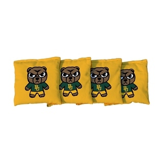 Baylor University Bears Tokyodachi Yellow Cornhole Bags