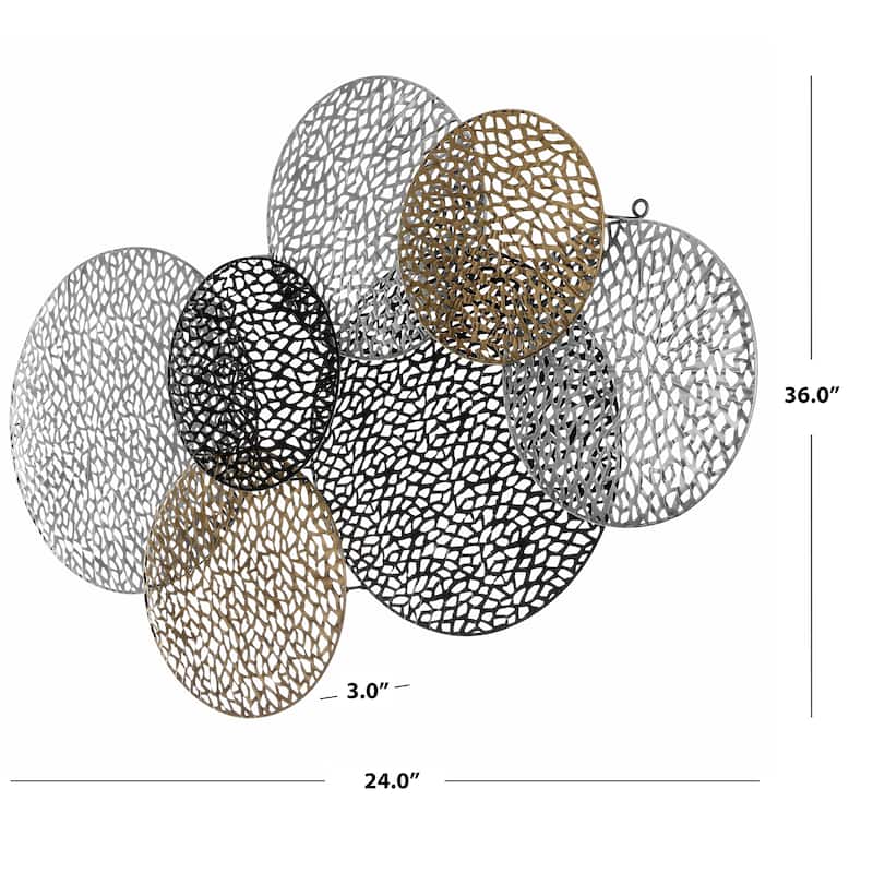 SAFAVIEH Drite Wall Decor - 24" W x 3" L x 36" H - 24Wx3Dx36H