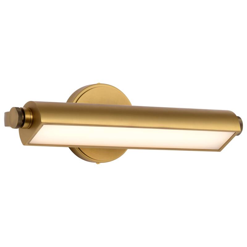 Auden 18 Inch LED Vanity 3 CCT Selectable Vintage Brass Finish Acrylic Lens - Vintage Brass
