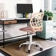 preview thumbnail 15 of 54, HomyLin Armless Home Office Task Chair Kids Desk Chair Mid-Back