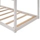 preview thumbnail 9 of 11, Twin Playhouse Bunk Bed with Roof & Guardrails
