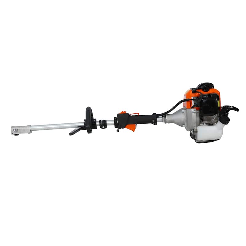 4 in 1 Multi-Functional Trimming Tool, 52CC 2-Cycle Garden Tool System with Gas Pole Saw, Hedge Trimmer, Grass Trimmer
