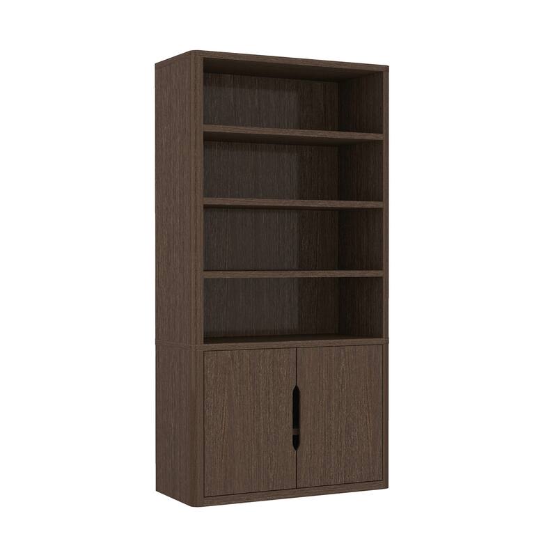 Manhattan Comfort Rivington Modern 40 In Bookcase Cabinet