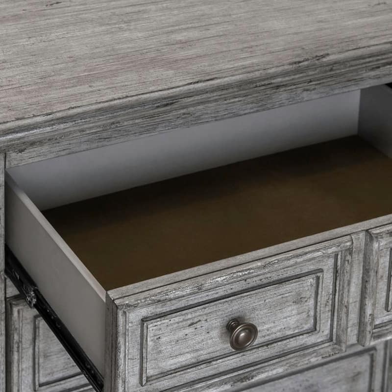 Big Valley Graystone Nightstand with Charging Station