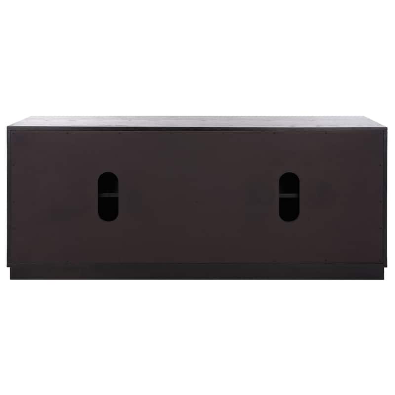 SAFAVIEH Couture Amadea 4 Door Media Stand - 58 In W x 17 In D x 24 In H - 58Wx24Dx17H