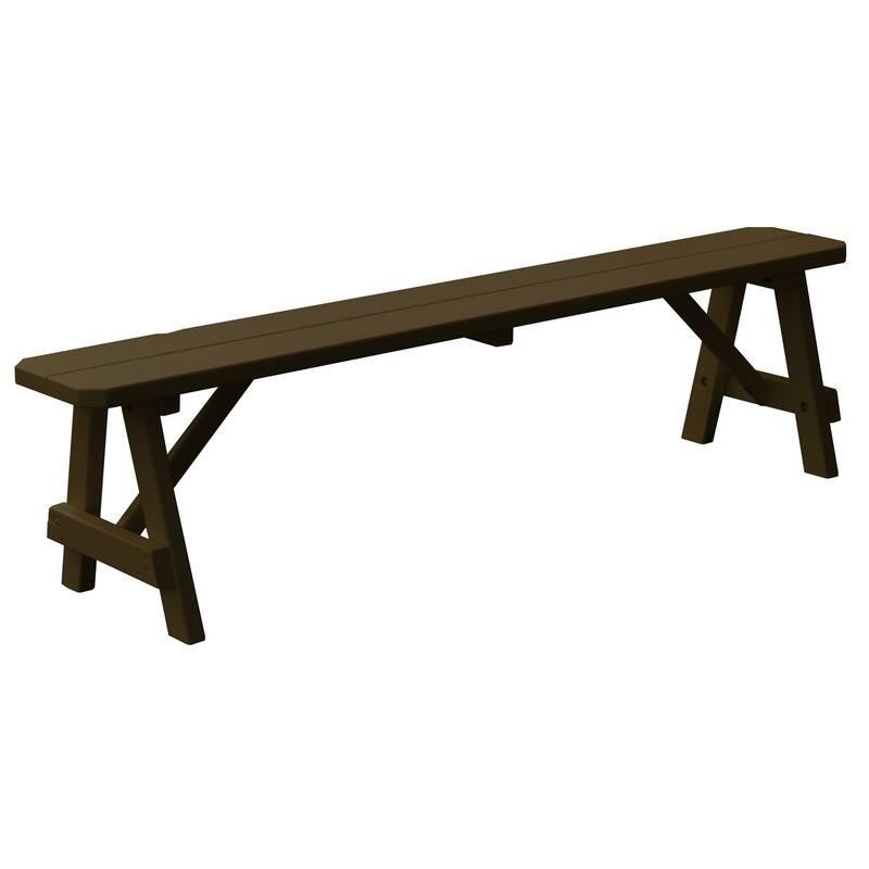 Pine 6' Traditional Bench