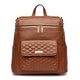 preview thumbnail 20 of 26, Monaco Diaper Bag - 14X14X7 Caramel Brown