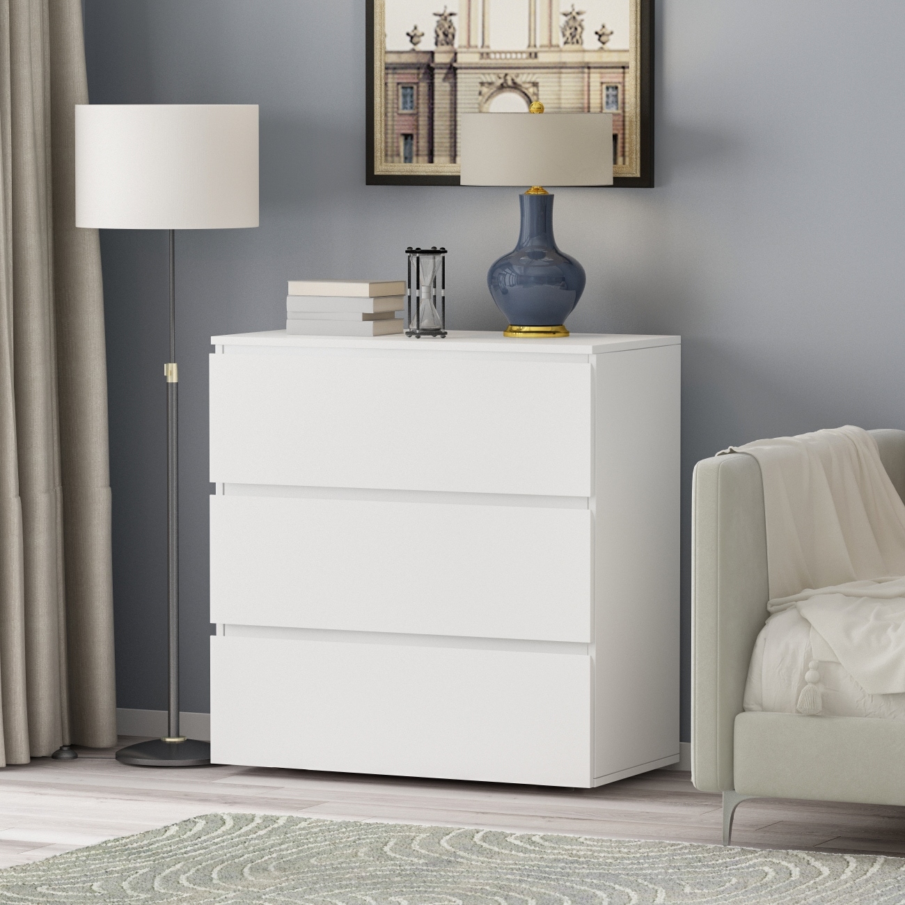 Space efficient on sale dresser