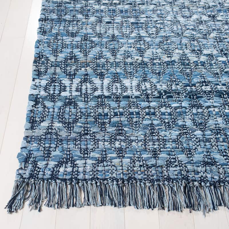 SAFAVIEH Handmade Montauk Heirloom Casual Geometric Cotton Rug