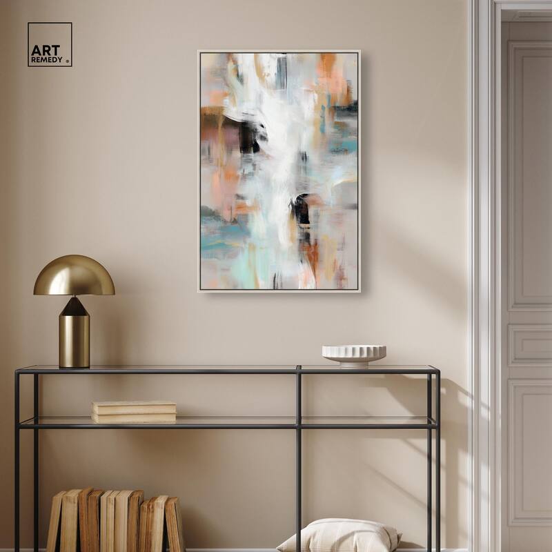 Gilded Mist Canvas by Art Remedy
