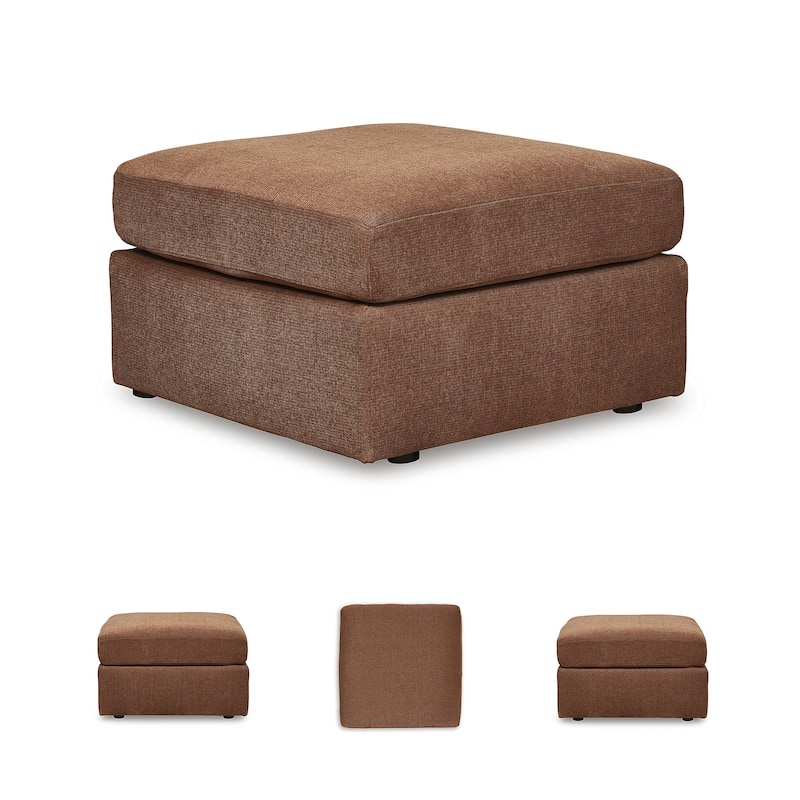 Signature Design by Ashley Modmax Brown Accent Ottoman