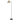 60 Watt Morley Metal Floor Lamp with Dome Shade - One Size