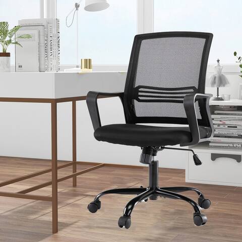 Mesh Office Chair Swivel Desk Task Chair Ergonomic Computer Chairs