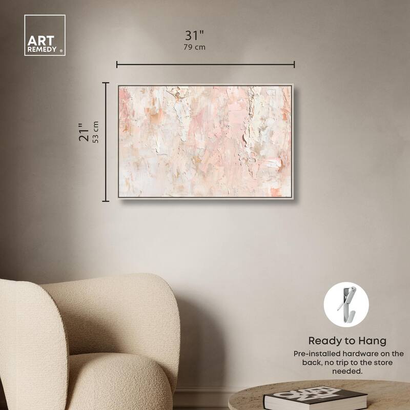 Impasto Layers Canvas by Art Remedy