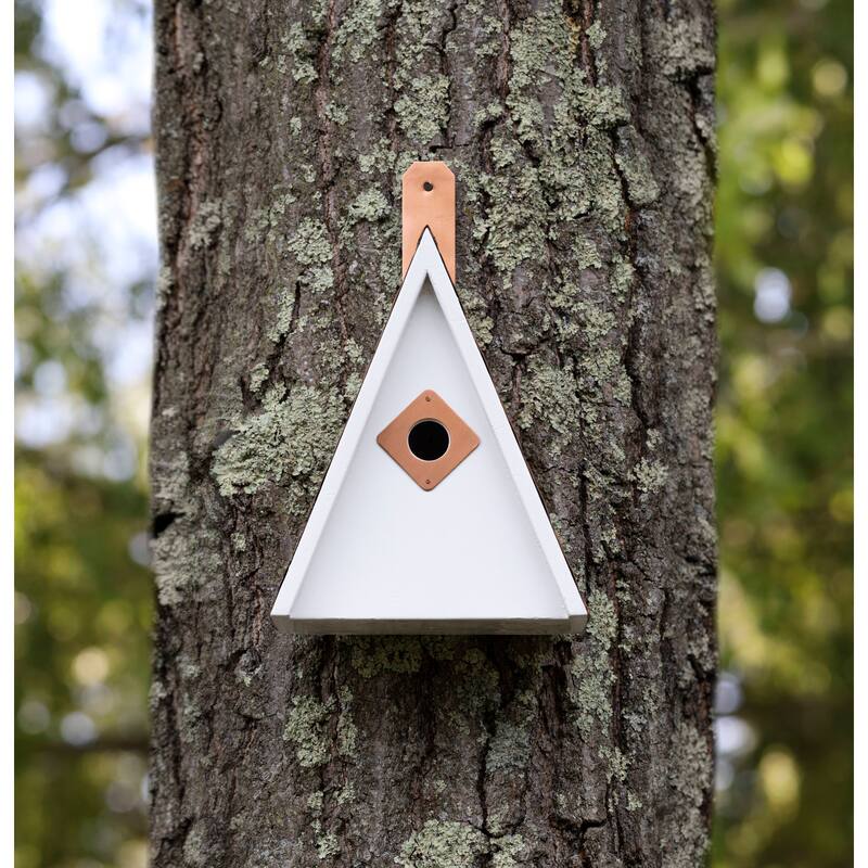 Swiss Chalet Bird House - Pure Copper Roof By Good Directions