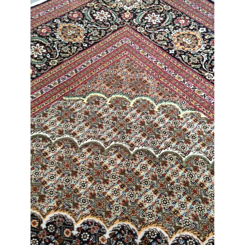 Pasargad Home Baku Hand-Knotted Silk & Wool Area Rug