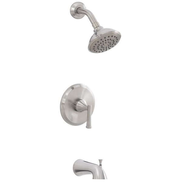 PROFLO PF2830 Tub and Shower Trim Package with Single Function Shower Head - 2.0 GPM