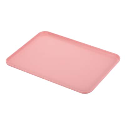 15x11" Fast Food Tray, PP Plastic Reusable Rectangle Serving Tray