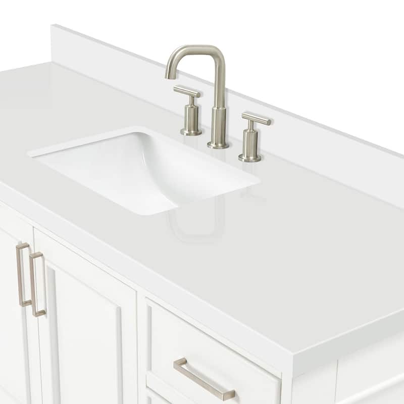 Ariel M061SWQRVO Stafford 61" Free Standing Single Basin Vanity Set