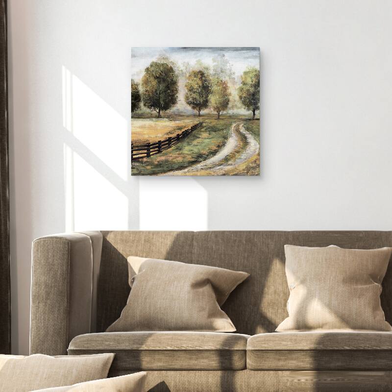 Back Home II Light by Sandy Doonan Canvas Art Print