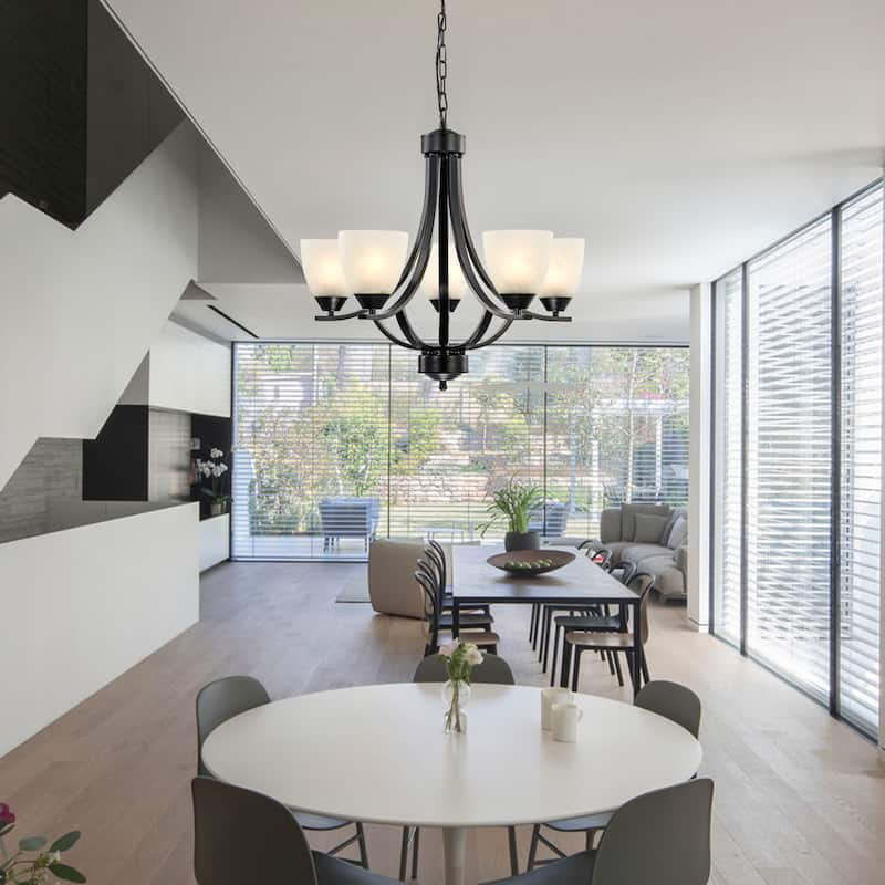 Adria 5-Light Chandelier for Dining/Living Room, Bedroom