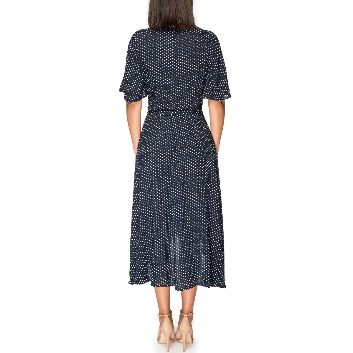 bobeau orna wrap dress