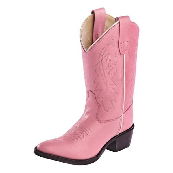 narrow leather boots