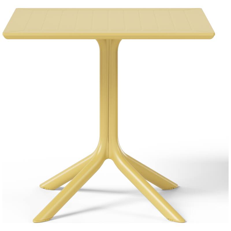 Frond and Form 31.5 Inch Outdoor Square Dining Table