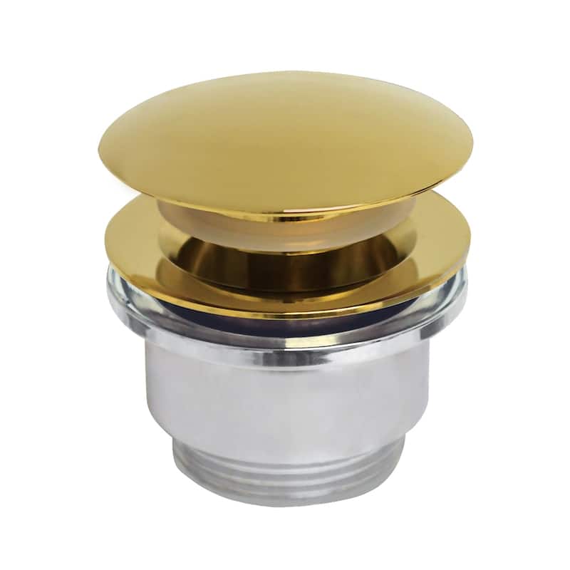 Noah Plus Pop-Up Mechanical Drain - Brass
