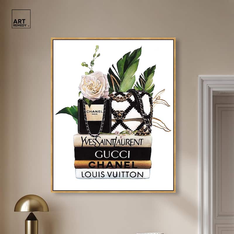 Luxury Stack Details Canvas by Art Remedy