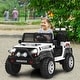 preview thumbnail 26 of 30, Costway 12V Kids Ride On Truck Remote Control Electric Car with - 45'' x 28.5'' x 28.7''