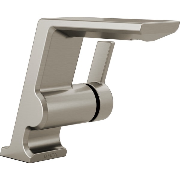 Delta 599-LPU-DST Pivotal 1.2 GPM Single Hole Bathroom Faucet Less Drain Assembly