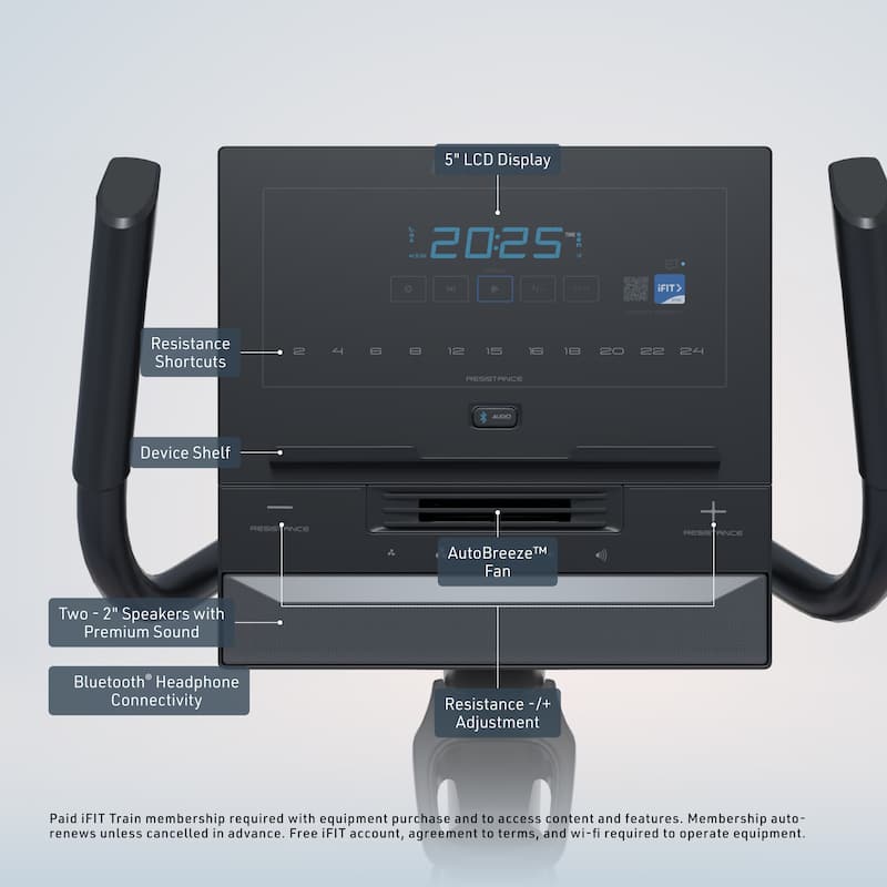 NordicTrack G LE Upright Bike for More Comfortable Recovery Workouts