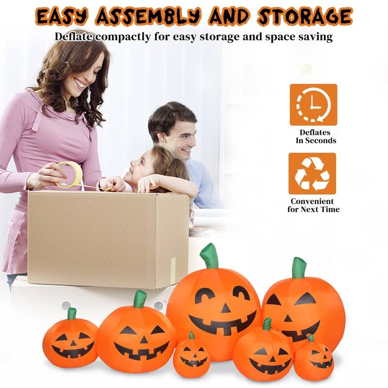 Pumpkin Inflatable Halloween Decoration