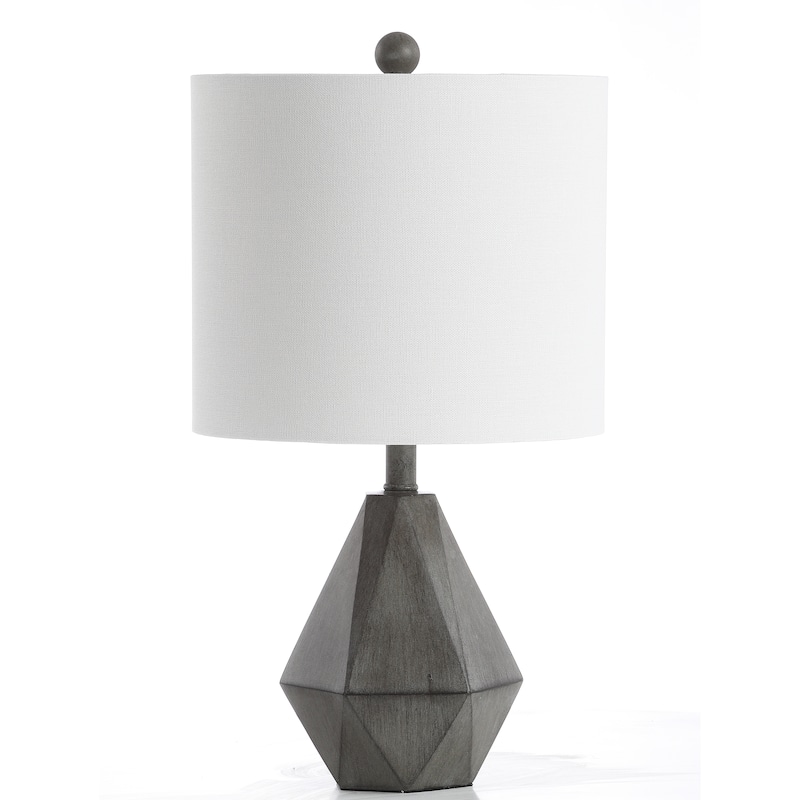 SAFAVIEH Lighting Benedikte 18-inch Modern Geometric LED Table Lamp - 10Wx10Dx18H