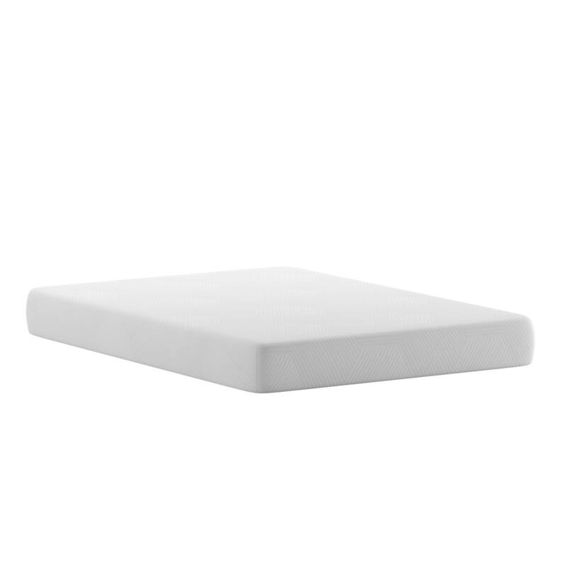 8 Inch Cooling Green Tea Pressure Relieving Memory Foam Mattress in a Box