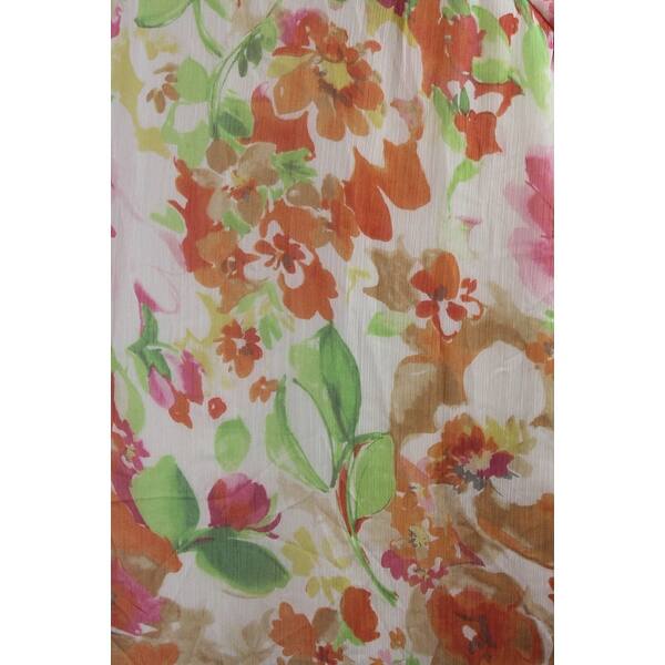 Shop Lauren Ralph Lauren Multi Georgette Surplice Dress 16
