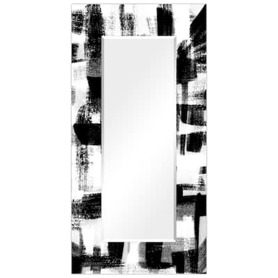 Strick & Bolton Nevala Abstract Beveled Wall Mirror