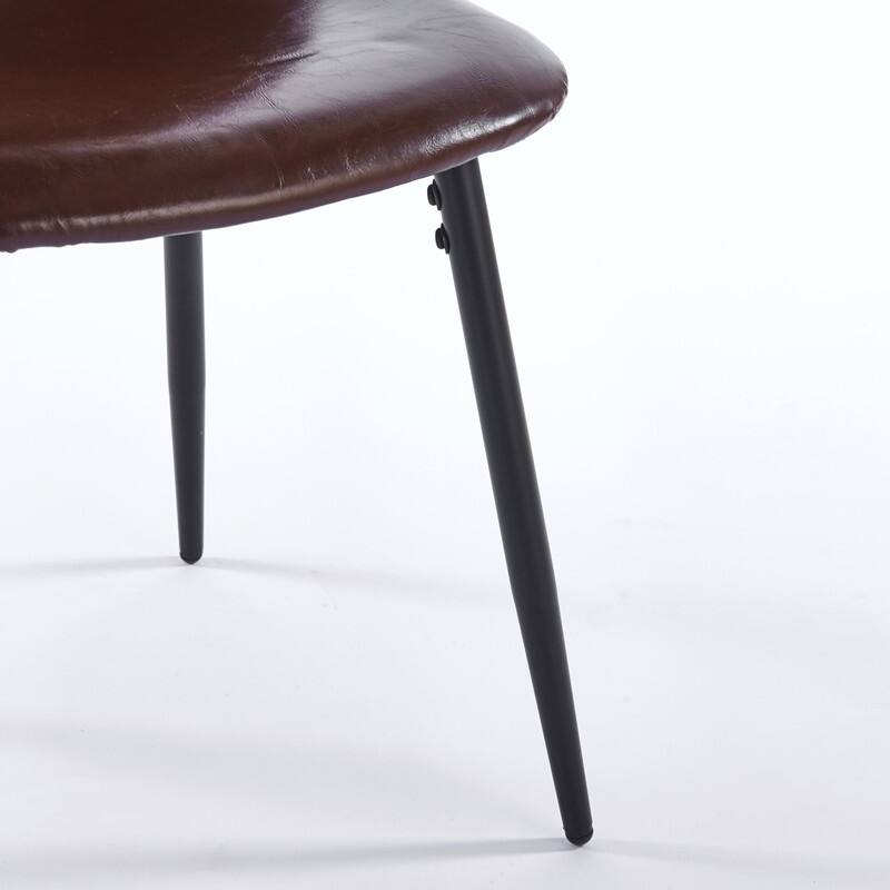 Modern Dining Chair with Durable Design, Easy-Clean Surface and Simple Assembly for Kitchen or Office